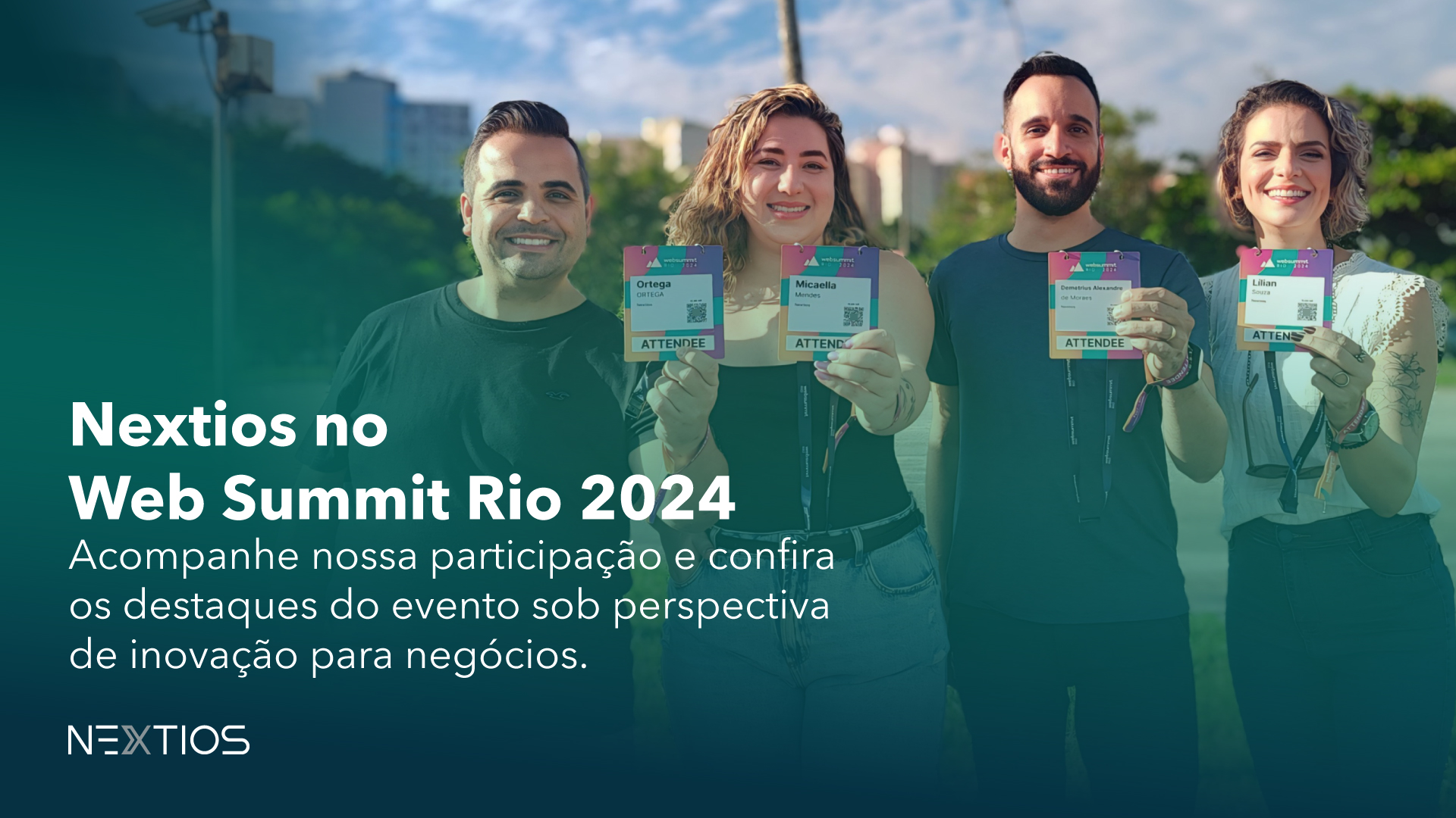 Nextios no Web Summit Rio 2024